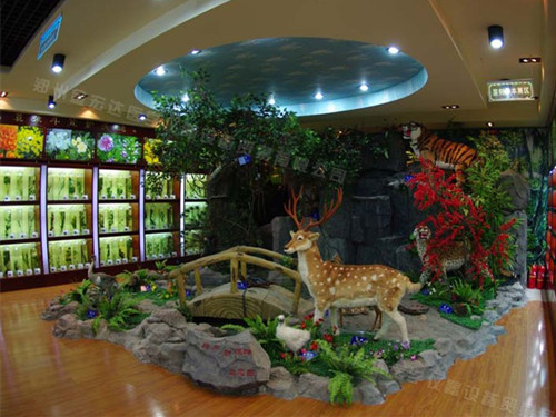 場(chǎng)館假山模型