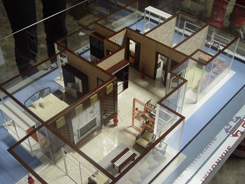 仿古戶(hù)型沙盤(pán)模型