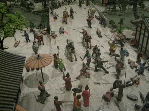 古代戰爭影視道具模型