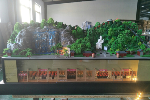 酒廠(chǎng)藏酒場(chǎng)景復原模型