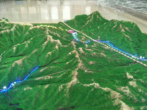 旅游景區規劃沙盤(pán)模型