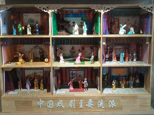 中國戲劇主要流派場(chǎng)景復原模型