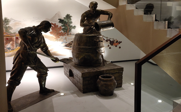 河南一比一酒廠(chǎng)釀酒場(chǎng)景模型