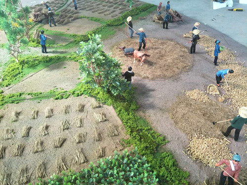 黨建文化農業(yè)沙盤(pán)模型