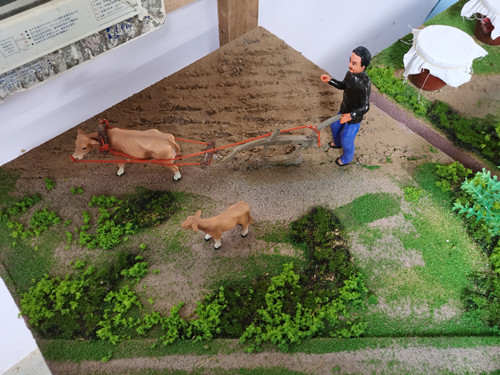 農耕文化道具模型