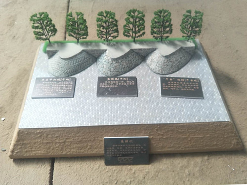 微縮水利壩頭沙盤(pán)模型