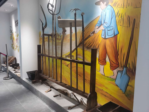 河南派騰模型為村史館場(chǎng)景模型中制作的農業(yè)道具模型.jpg